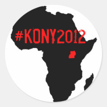 Pegatina 2012 de Kony