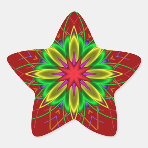 Pegatina adaptable decorativo lindo de la estrella