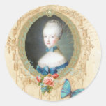 Pegatina adornado joven de Marie Antonieta
