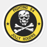 Pegatina alegre de VF-84 Rogers