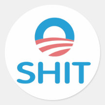 Pegatina anti de Obama