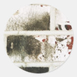 pegatina blanco de los ladrillos