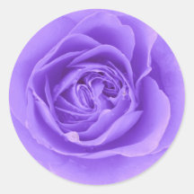Pegatina color de rosa azul
