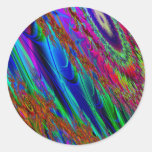 Pegatina dactilo del arte del fractal de Fractyl