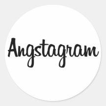 Pegatina de Angstagram