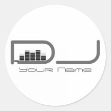 Pegatina de DJ