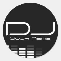 Pegatina de DJ