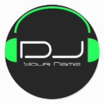 Pegatina de DJ pegatinas