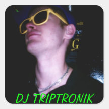 Pegatina de DJ TRIPTRONIK