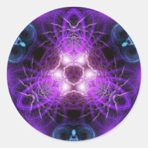 Pegatina de FractalART 001