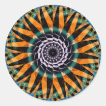 Pegatina de Fractidelic 017