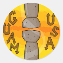 Pegatina de Guam