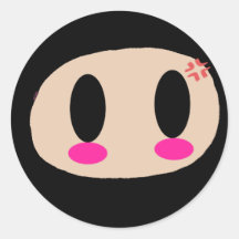 Pegatina de Kawaii Ninja