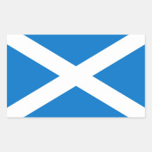 Pegatina de la bandera de Escocia