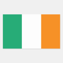 Pegatina de la bandera de Irlanda