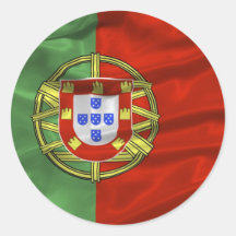 Pegatina de la bandera de Portugal