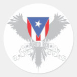 Pegatina de la bandera de Puerto Rico