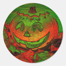 Pegatina de la calabaza