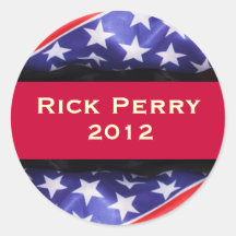 Pegatina de la campaña de Rick Perry 2012