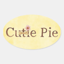 pegatina de la empanada del cutie pegatinas