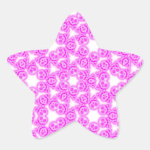 Pegatina de la estrella de la mezcla de los cráneo