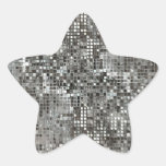 Pegatina de la estrella de las lentejuelas