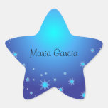 Pegatina de la estrella de Quinceañera