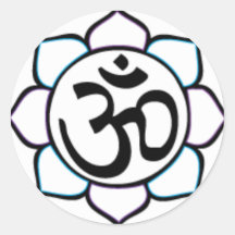 Pegatina de la flor de Lotus