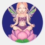 "Pegatina de la hada de Lotus"