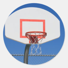 Pegatina de la meta del baloncesto