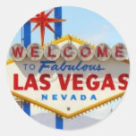 Pegatina de la muestra de Las Vegas