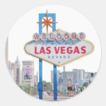 Pegatina de la muestra de Las Vegas