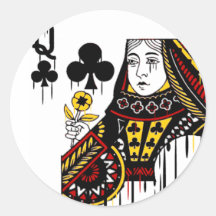 Pegatina de la reina de la sangría