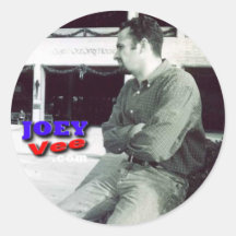 Pegatina de la uve de Joey
