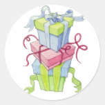 Pegatina de las cajas de regalo