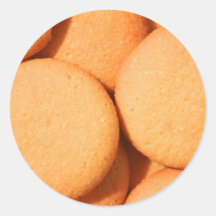 Pegatina de las galletas de la vainilla