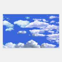 Pegatina de las nubes