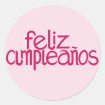 Pegatina de las rosas fuertes de Feliz Cumpleaños
