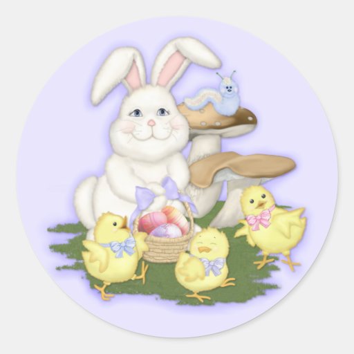 Pegatina de los amigos de Pascua