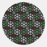 Pegatina de los copos de nieve