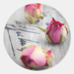 Pegatina de los rosas