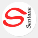 Pegatina de los yates de Santana de las triturador
