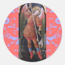 Pegatina de Michael del arcángel