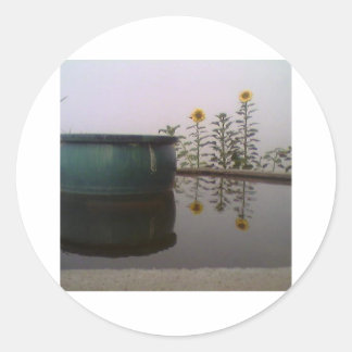 Pegatina de niebla del día