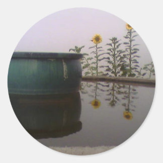 Pegatina de niebla del día