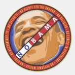 Pegatina de Obama "Nobama"