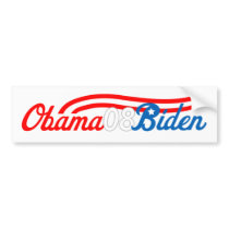Pegatina de Obama Stars&Stripes pegatinas de parachoque