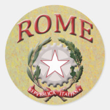 Pegatina de Roma