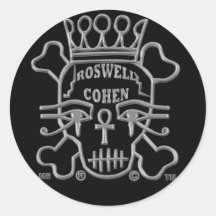 Pegatina de Roswell Cohen