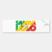 Pegatina de SambaLolo Jeliya Pegatina De Parachoque